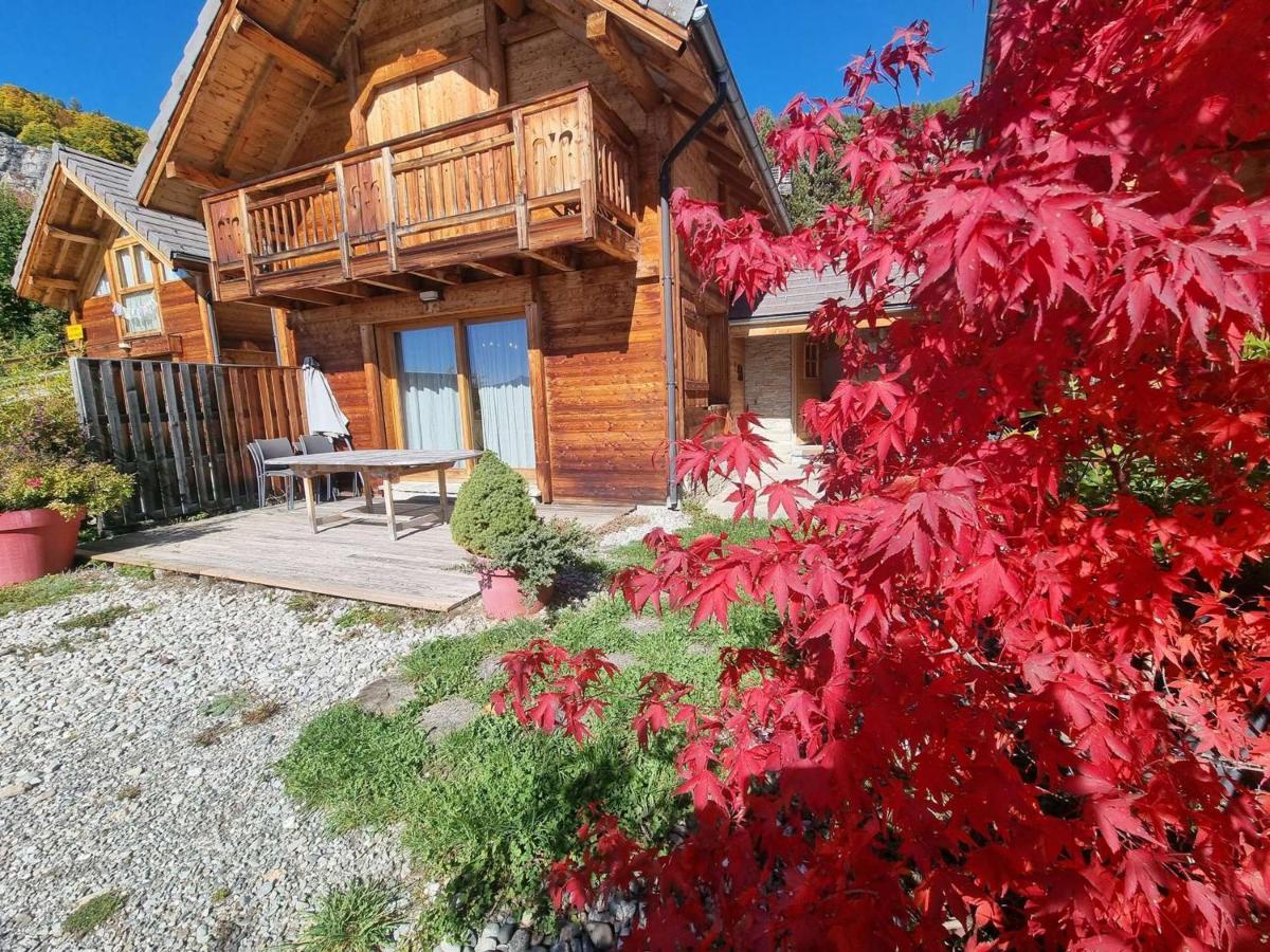 Chalet 6 Pers Avec Spa, Terrasse Plein Sud A Saint-Michel-De-Chaillol - Fr-1-393-22 Exterior foto
