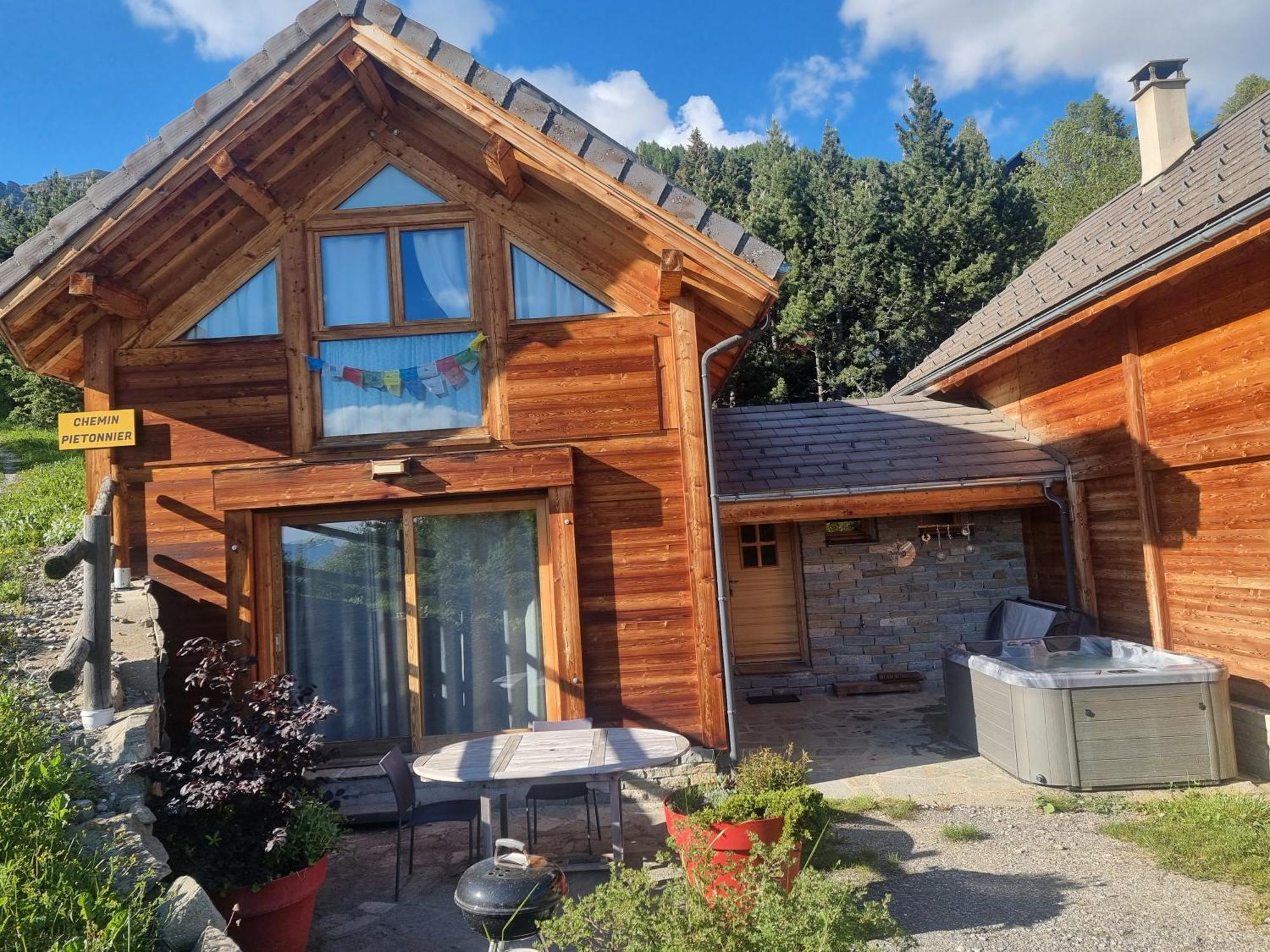 Chalet 6 Pers Avec Spa, Terrasse Plein Sud A Saint-Michel-De-Chaillol - Fr-1-393-22 Zimmer foto