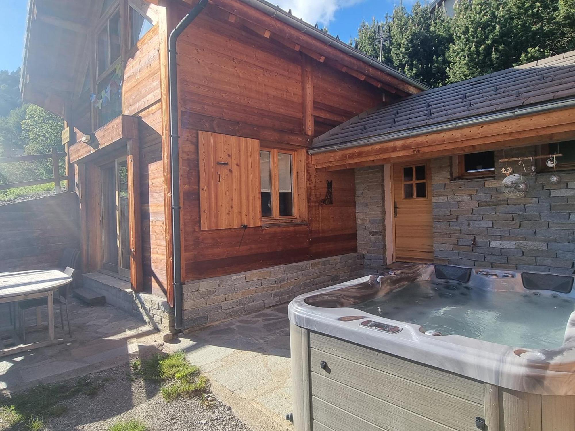 Chalet 6 Pers Avec Spa, Terrasse Plein Sud A Saint-Michel-De-Chaillol - Fr-1-393-22 Exterior foto